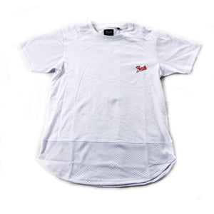 Fresh Runner Elongated Tee (White)