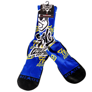 Navy Knucklehead Socks from Fresh Phamily Clothing