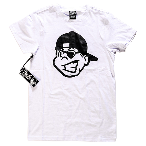 White Knucklehead Tee from Fresh Phamily Clothing